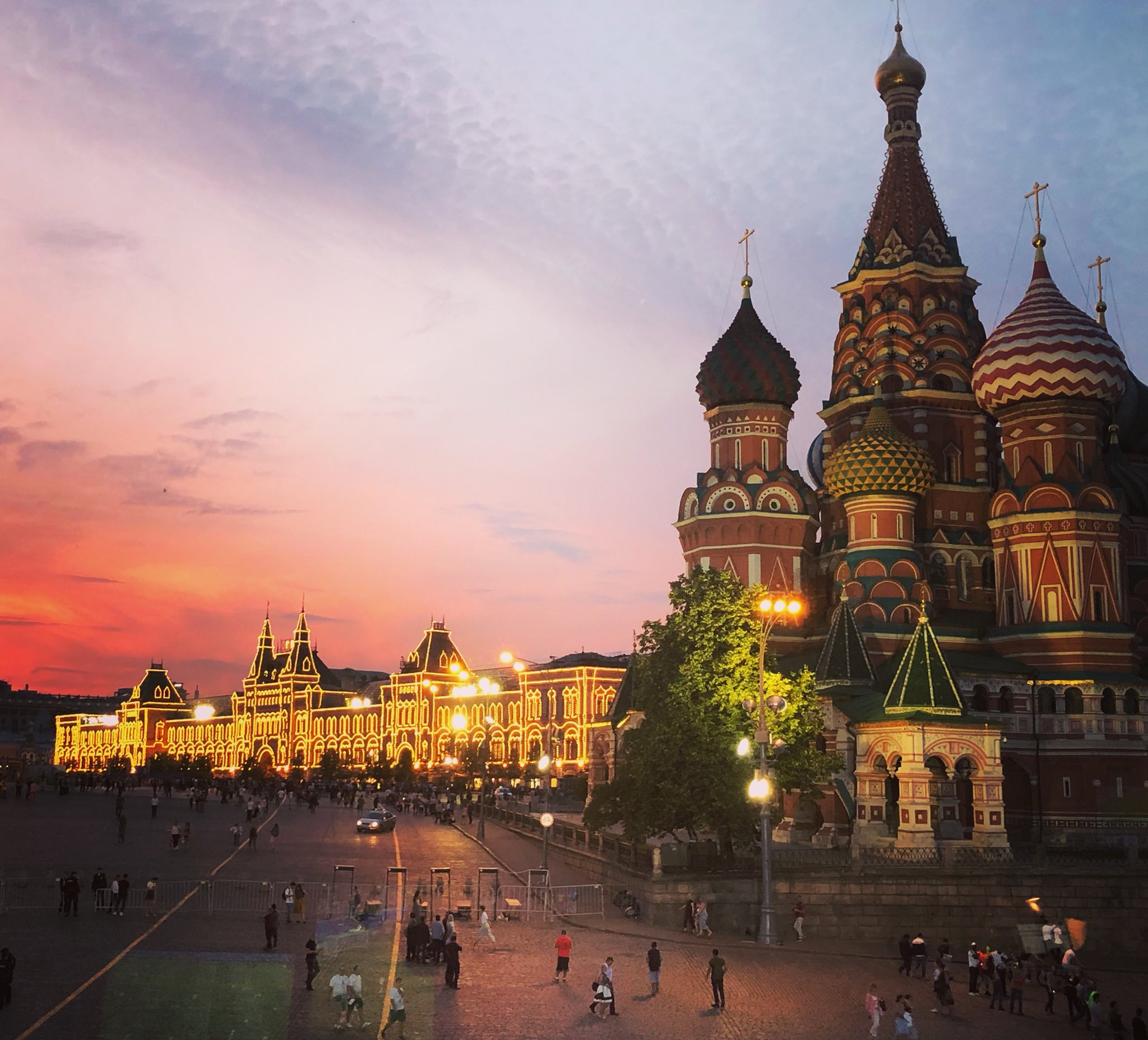 красная площадь все