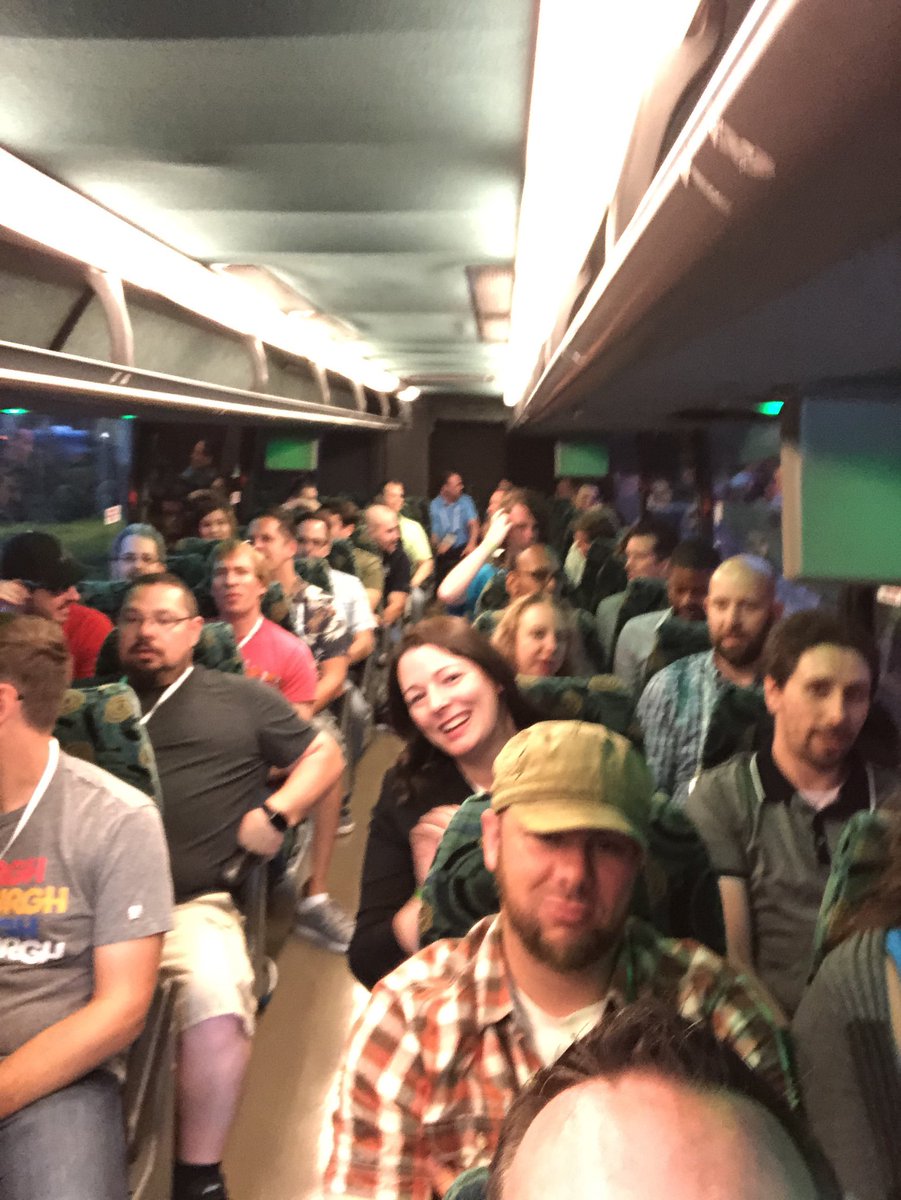 TechJax's tweet image. On our way to Dave and Busters for more fun and games with all my new friends! #AN18 @LabTechSoftware @ConnectWise
