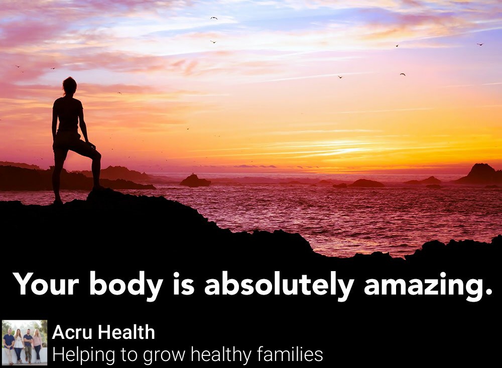 Your body has an amazing ability to heal itself when the brain and nervous system are allowed to optimally communicate.
