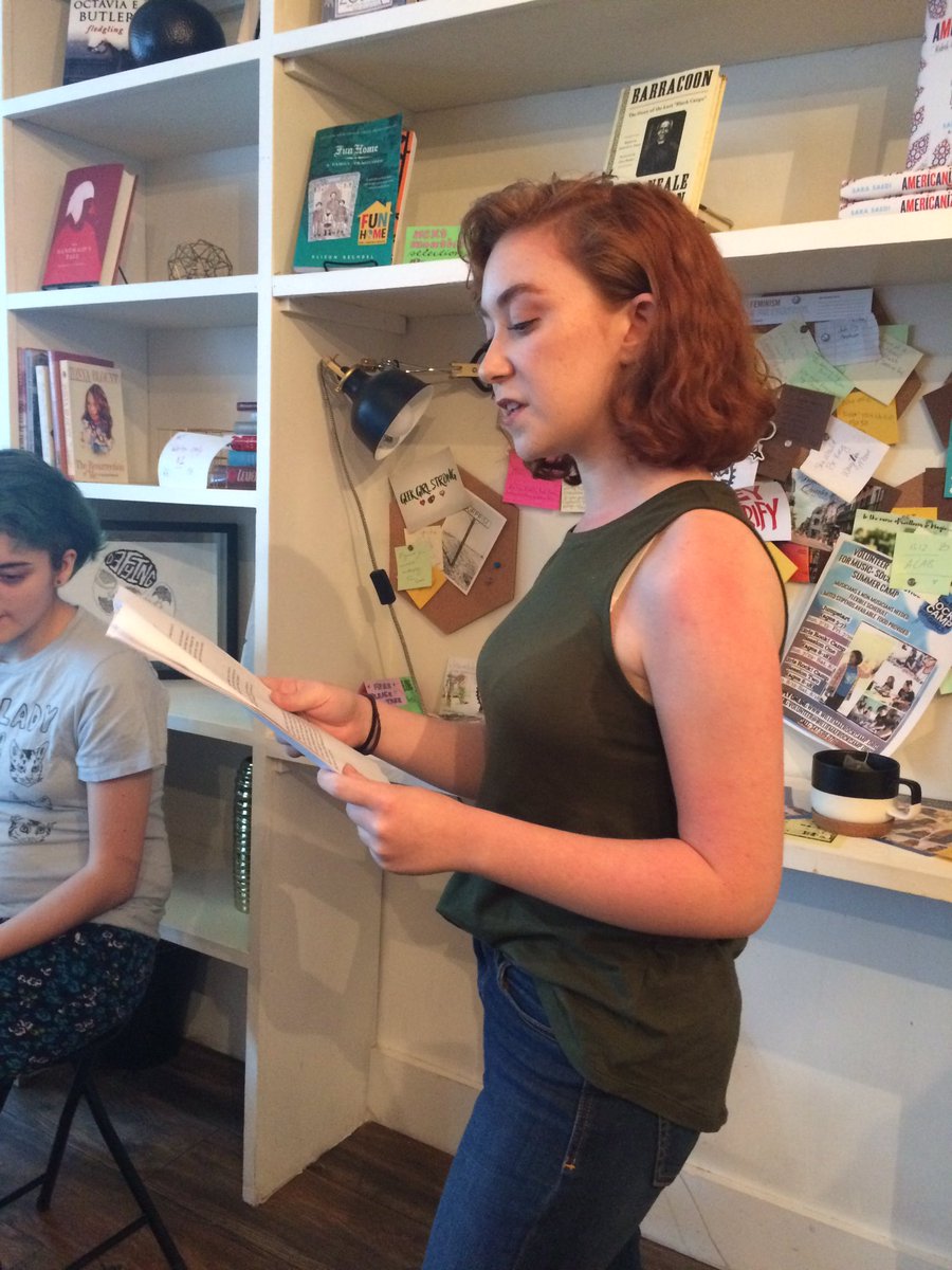 RenegadeReading's tweet photo. Our reading was PACKED at @cafeconlibrosbk on Friday! And with good reason. Cara Dempsey, Wezley Calvin, Nicole Pergue, and @temim were dope. Can't wait for next month. Mark your calendars for July 20 📚 ☕️ ☀️ 🍷 https://t.co/70TleqxHgJ
