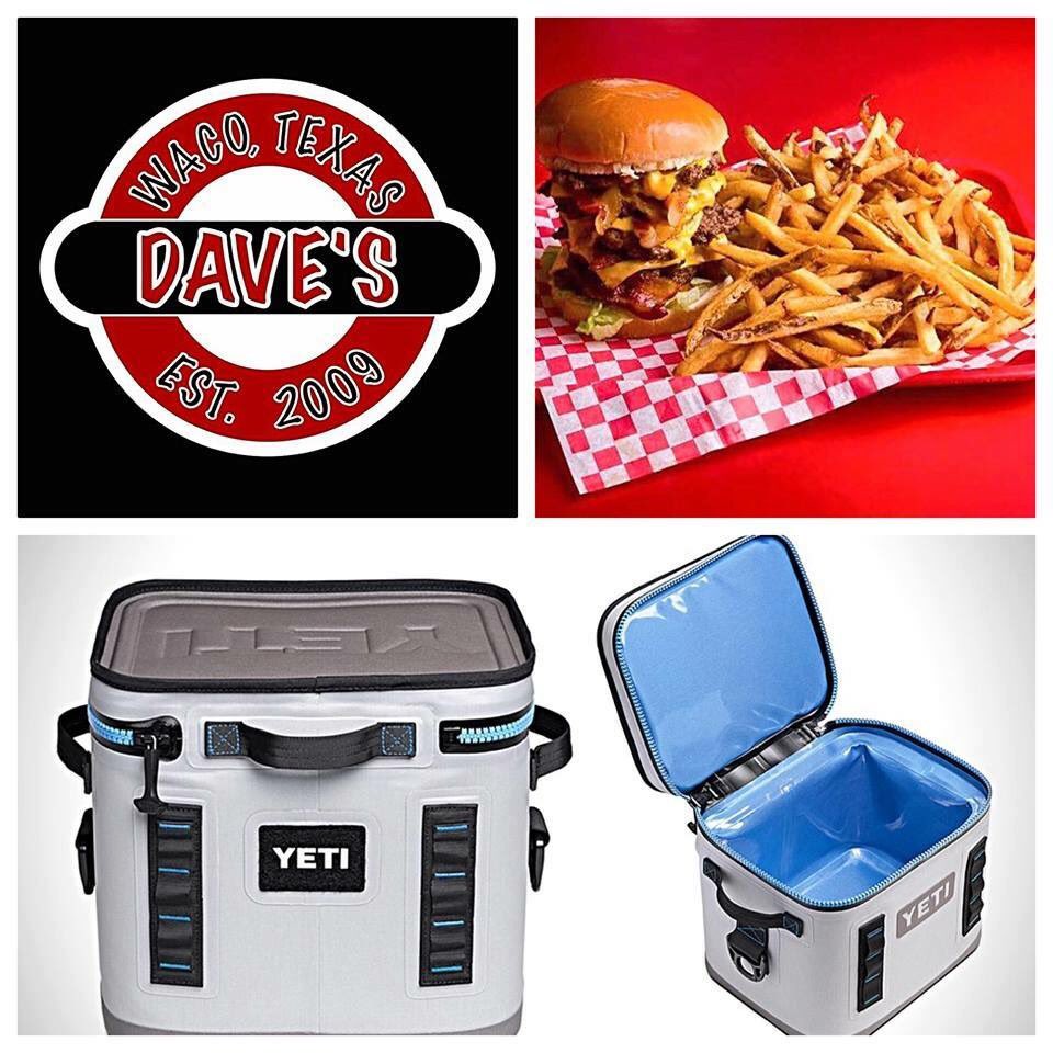 Dave S Burger Barn On Twitter We Re Giving Away A Free Yeti Flip