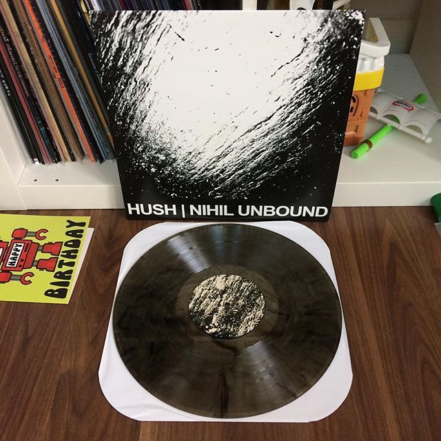 TheSludgelord's tweet photo. #nowspinning #nihilunbound by @hushdoom issued on vinyl via @fuzzrecords @silent_pendulum_records and @dullestrecords such an absolute crusher and a must have for any fan of #sludge #doom | #mycollection #vinyl #records #nihilunbound #hush #doom #fuzzrec… https://t.co/gETKWHBk1X https://t.co/IQiZHM5jue
