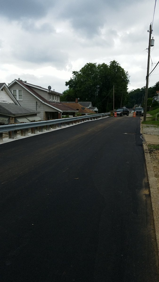 What a difference!  8th Street repairs are almost complete.