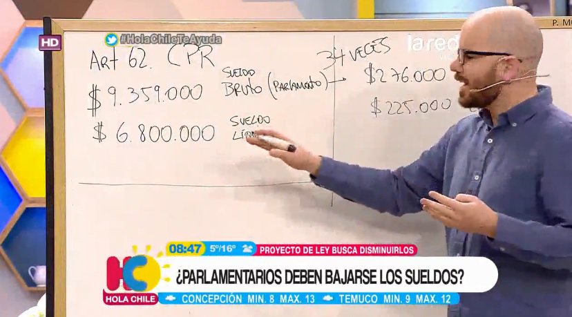 biobio's tweet photo. Giorgio Jackson "desmenuzó" la dieta parlamentaria: Un diputado o senador no debería ganar más de 15 sueldos mínimos o $3 millones https://t.co/DmtgLGMzlV https://t.co/aHB8yJbn1Q