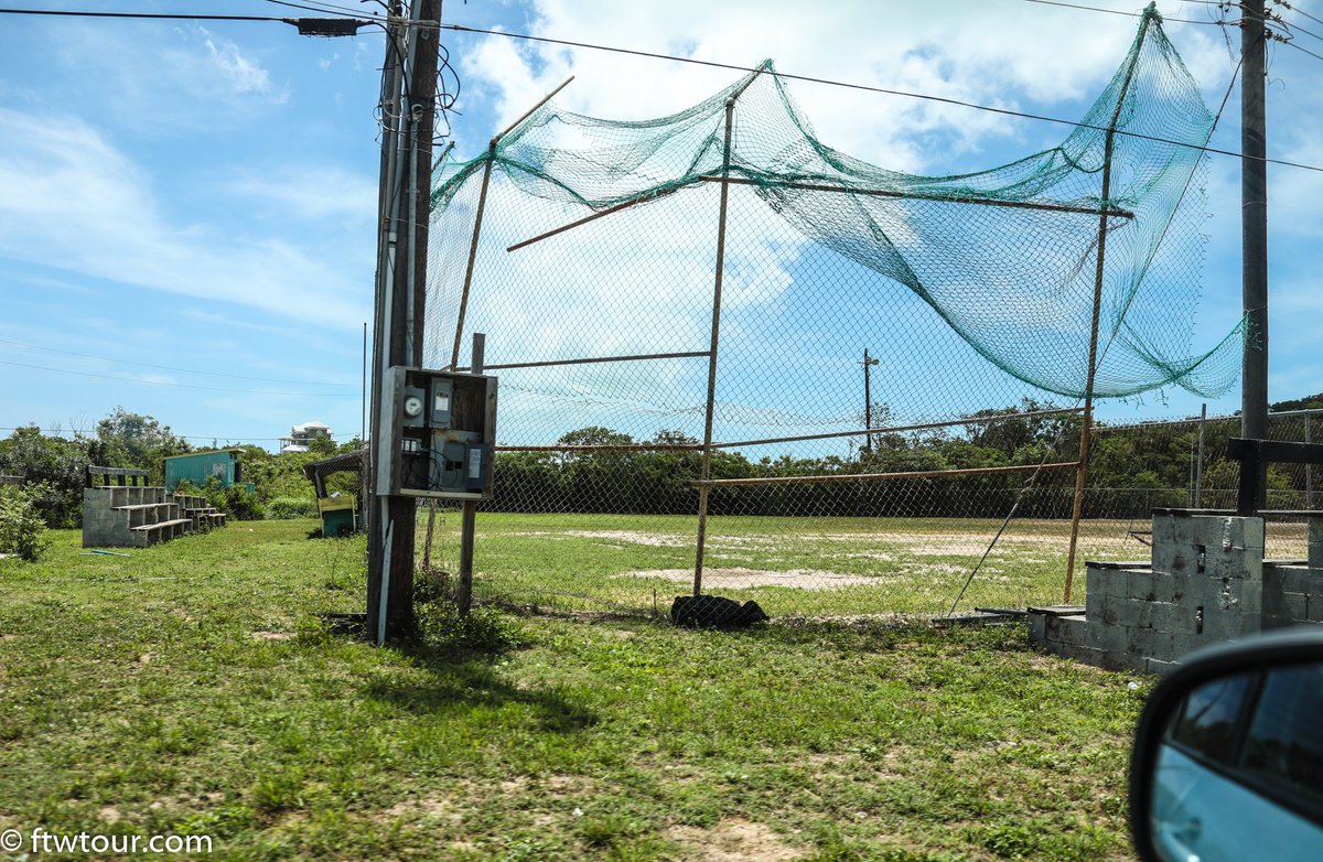 ftw_tour's tweet photo. "Driving past this baseball field on Exuma everyday and seeing kids happily playing a barefooted pickup game is a reality check. Fun is not dependent on the facility or equipment. If this was the USA some parent would complain and shut it down." #Baseball #Bahamas #Exuma https://t.co/JVZtLDPI97