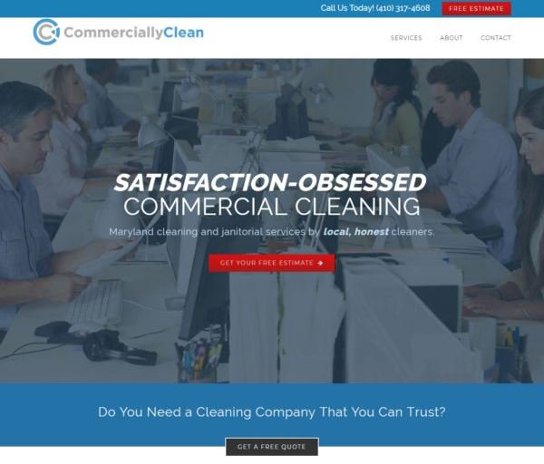 AdvantageIM's tweet photo. Check out our work for Commercially Clean LLC a #Maryland #Commercial #Cleaning Service.
Our focus was on increasing their #organic #search rankings in local markets through targeted #SEO and a goal of gaining them new leads.
https://t.co/nd2N7sJcVo https://t.co/qhycFryn2r