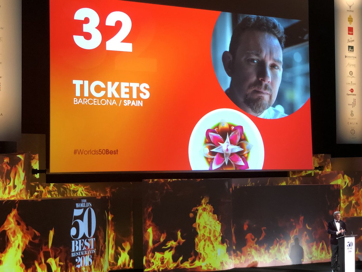 juliaplozano's tweet photo. Numero 32 para @tickets #Worlds50best  y 31 para @ArzakRestaurant https://t.co/CPQNmZVjX9