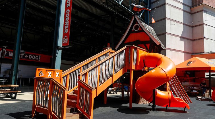 dunritesports's tweet photo. Climb up to one of the coolest playhouses around and slide down our Baltimore Orioles Orange Spiral Slide!! https://t.co/J2bMuywhgm #camdenyards #Baltimore #Orioles #BaseBall #MLB #spiralslide #slide #fun #playground #PlayHouse https://t.co/7ivM5dHhHK