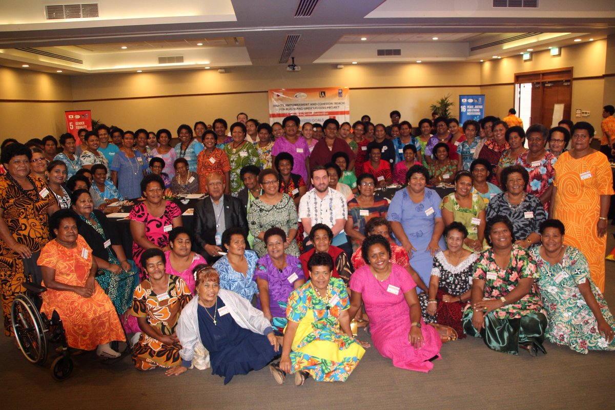 Capacity Building Workshop for women from Central and Eastern division in Fiji👏👏