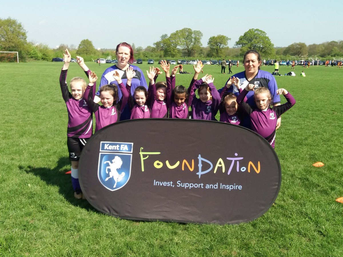 KentFA_FDN's tweet photo. @AnchoriansFC @AnchorianAngels received a £1,000 targeted grant to set up a new Under 8 girls team. 

#Invest #Support #Inspire https://t.co/x7s3txts9e