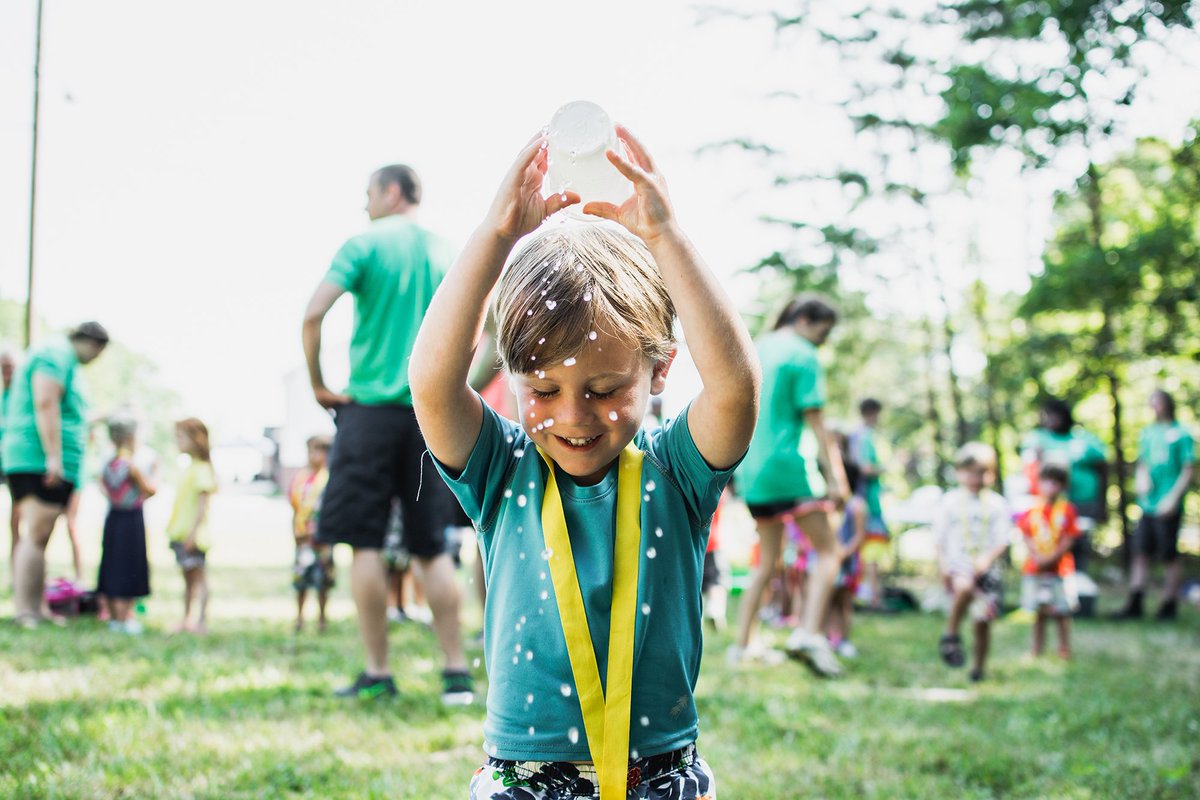 mercyhillnc's tweet photo. It was Super Soaker's favorite day at #MHKidsWeek because today was water day! Our kids tossed water balloons, decorated masks, sang songs, and learned that heroes are brave. We can't wait for day 3 tomorrow! You can still sign your kids up here: https://t.co/uzo2KB5vYX. https://t.co/gj0cRUzi1C