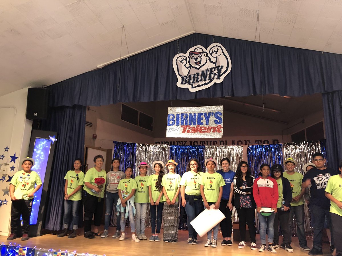So proud of these Birney Bear leaders. They put on a great talent show and chose a great foundation to support. #MAKEAWISH 💙KIDSFORWISHKIDS.