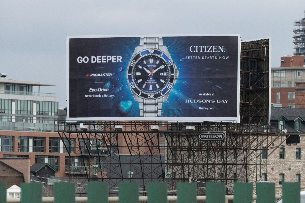 pattisonoutdoor's tweet photo. It's National Watch Day ⌚! Turn back time to some dynamic brands that have captivated our cities using Out-of-Home! 🤩#NationalWatchDay #IfICanTurnBackTime #Path2Purchase #OutofHome #OOH https://t.co/sTz6zJPQBQ