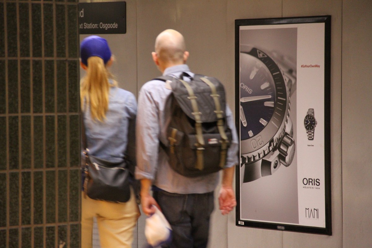 pattisonoutdoor's tweet photo. It's National Watch Day ⌚! Turn back time to some dynamic brands that have captivated our cities using Out-of-Home! 🤩#NationalWatchDay #IfICanTurnBackTime #Path2Purchase #OutofHome #OOH https://t.co/sTz6zJPQBQ