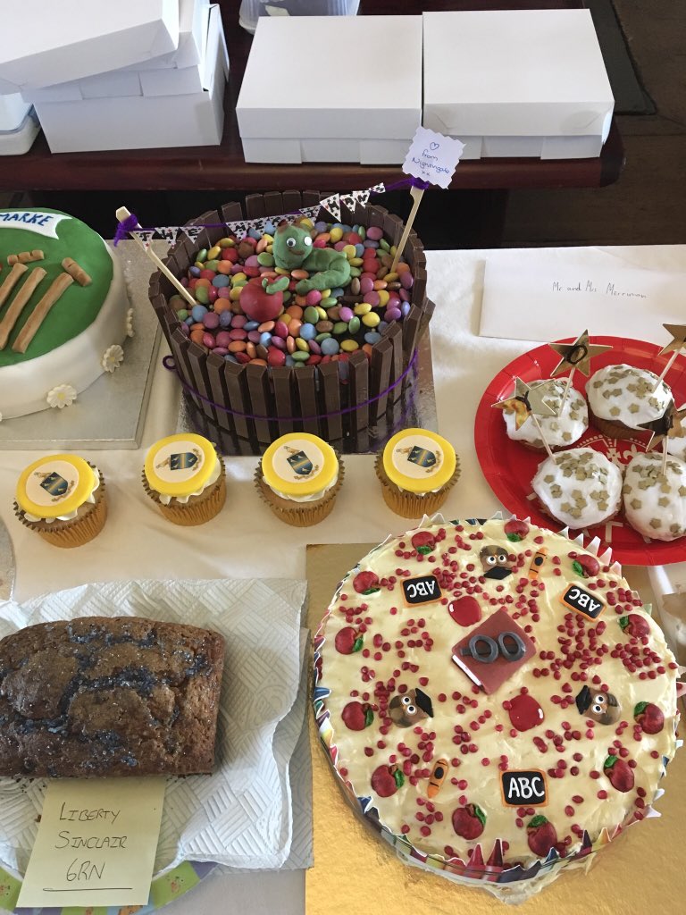 ReptonPrepBoard's tweet photo. Today was our Afternoon tea party with Cakes galore. The final designs from the girls of Nightingale.  @BSAboarding #boardingweek https://t.co/Rq2O9B7OKZ