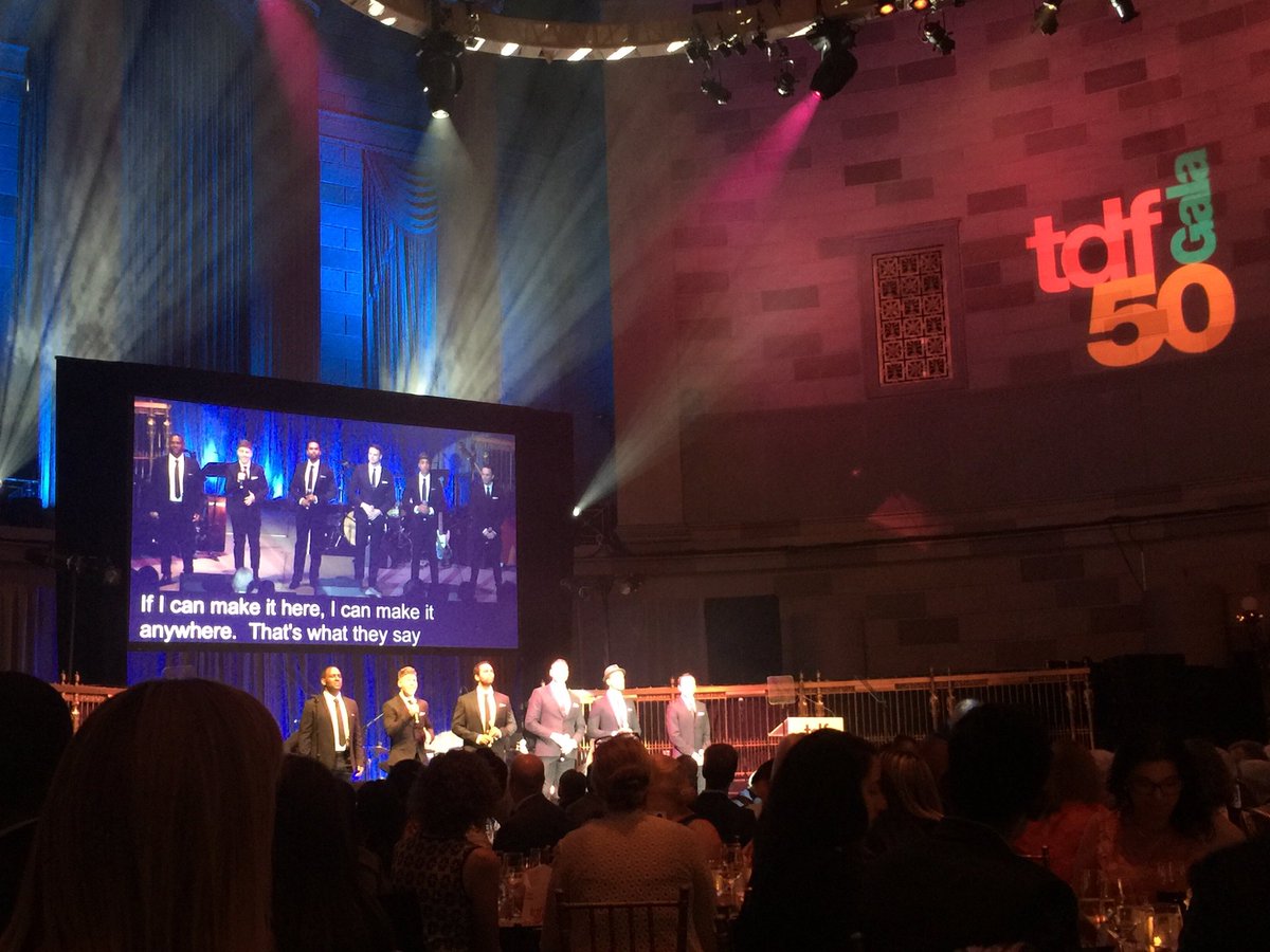 infiniagroup's tweet photo. Congrats to our friends @TDFNYC on celebrating 50 years of providing access to the arts for everyone. Cheers to gala honorees James Lapine and Tony Kushner! #TDFGala 

#performingarts #branding https://t.co/lwrUoZqXgA
