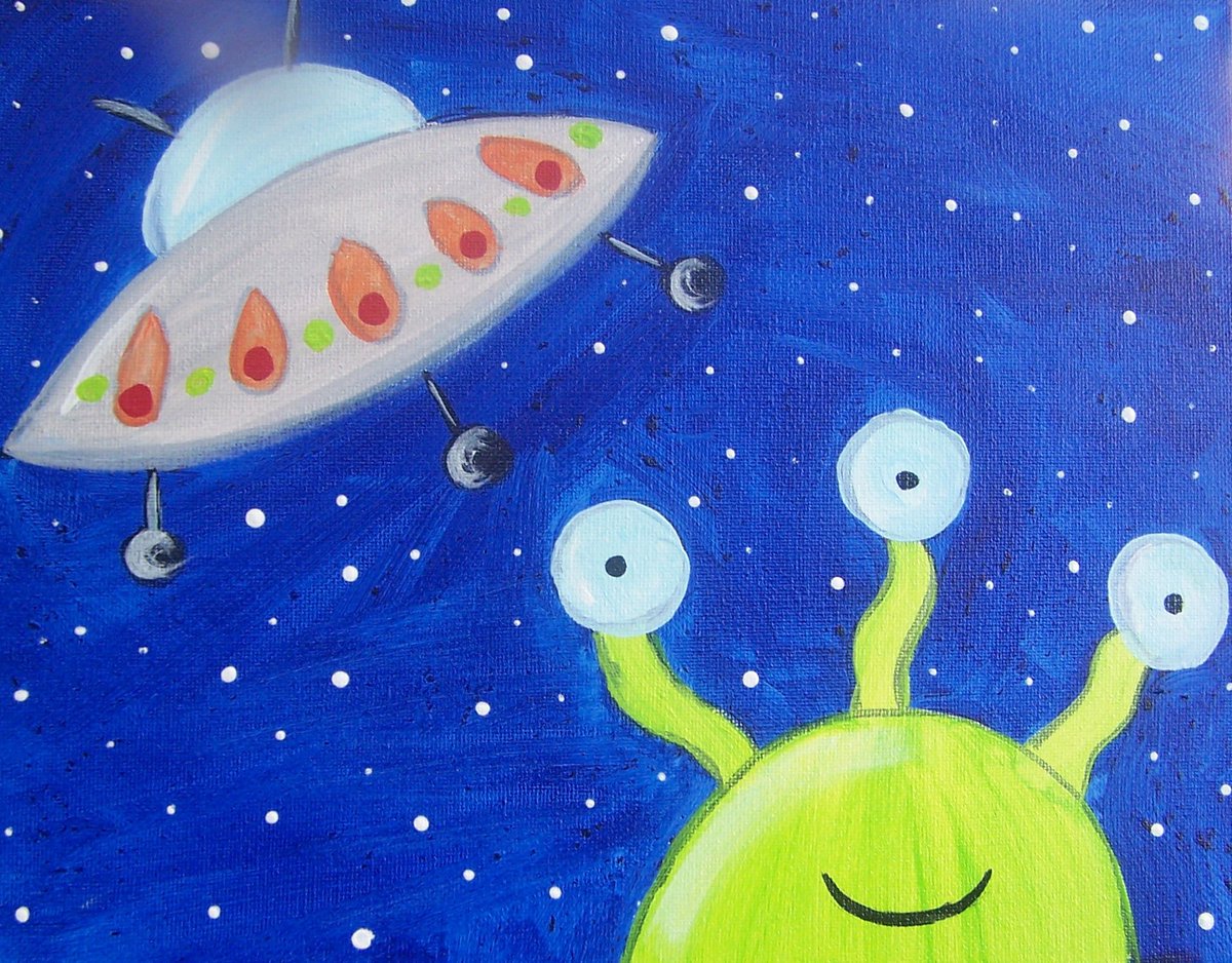 WhimsyArtStudio's tweet image. Beep boop beep boop..Register your kids for a class out of this world.
#outspace #kidsart #aliens 
Kids' Class: Alien in Space 
Wednesday, June 20, 2018
2-4 PM
Price: $25
Ages 4+ Only
buff.ly/2yok4Xc