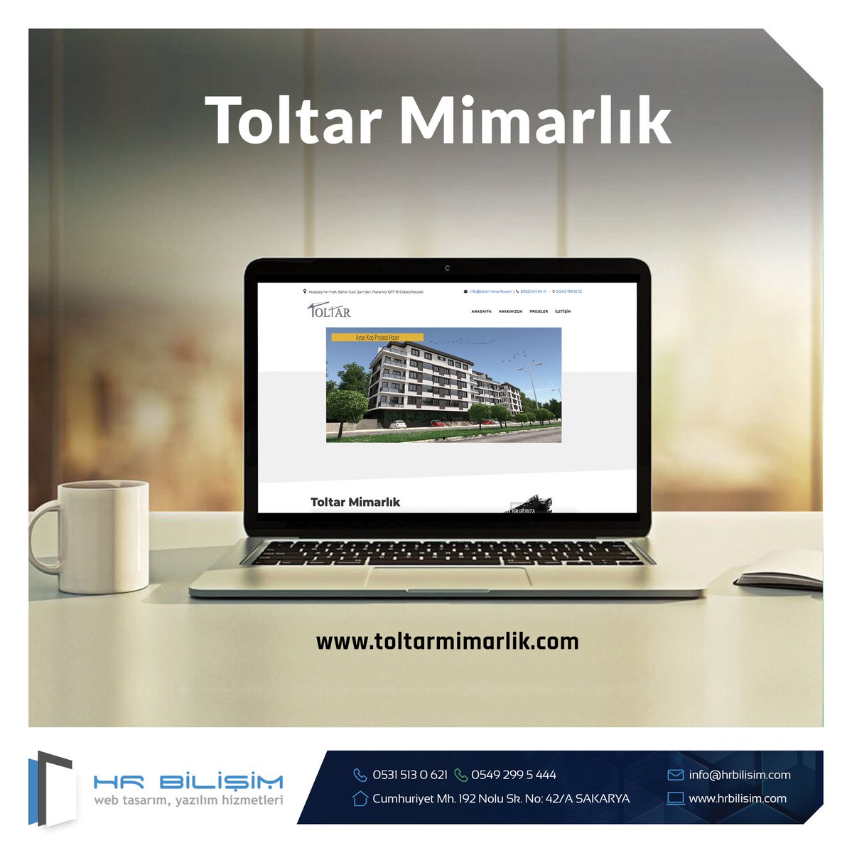 hrbilisimcom's tweet photo. Toltar Mimarlık Yayında... | #toltarmimarlik #toltarmimarlık #websiteyayinda #yayinda #hrbilisimcom #sakaryawebtasarim #sakaryawebtasarımajansı #sakarya #çarkcaddesi #serdivan #serdivanavm #sakaryaüniversitesi #saü #mavidurak #adacenter #adaavm #agoraavm #cadde54 #meydan54 https://t.co/mhZVrIRMzQ