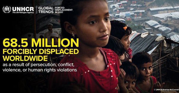 In a world where violence forces thousands of families to flee for their lives each day, on World Refugee Day, 645 <a href="/defenceforces/">Óglaigh na hÉireann</a> women &amp; men are deployed in 13 missions in 13 countries &amp; on one sea endeavouring to facilitate safe &amp; secure environments <a href="/UN/">United Nations</a> <a href="/Refugees/">UNHCR, the UN Refugee Agency</a> #WithRefugees