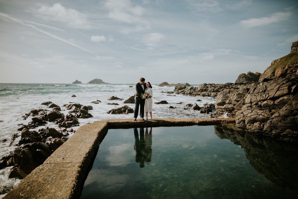 SpaceandRock's tweet photo. Considering an elopement wedding? Check out our guide to the perfect #elopementwedding 
https://t.co/MHrczK6PfR 
Image credit @CornishWed https://t.co/BfBPQUc8Ue