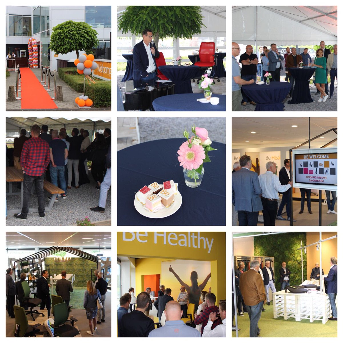 Beta_stoelen's tweet photo. Sfeerimpressie van de opening van onze nieuwe showroom.
#bebybeta #nicepriceoffice #bureaustoel #bureau #kantoormeubilair #kantoorinrichting #projectinrichting #ontwerp #inrichting #facilitair #showroom #breda https://t.co/0Z3ozYoRU5