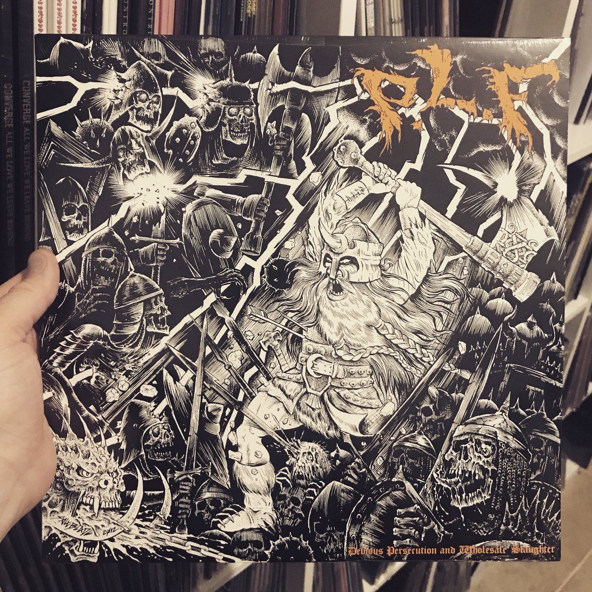 Grindpromotion's tweet photo. New!
#prettylittleflowers #plf #deviouspersecutionandwholesaleslaughter #grindcore #hardcore #punk #metal #deathmetal #huston #texas #gridlink #killtheclient #noisear #phobia #vinyl #vinylrecords #records #import #recordstore #vinylstore #sixweeksrecords https://t.co/KiaN0KVEkV