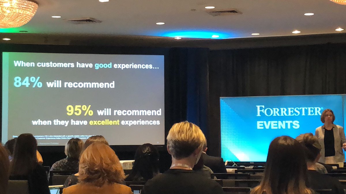 TruRating's tweet image. Remarkable insight into just how crucial customer experience is for the success of any business, as revealed at #CXNYC by our trusted partner, @Forrester. #CXIndex