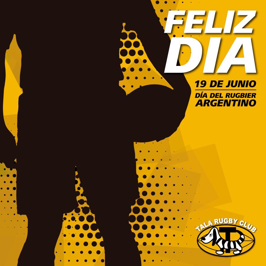 TalaRugbyClub's tweet image. FELIZ DIA PARA EL RUGBIER ARGENTINO!
EN ESPECIAL A NUESTROS RUGBIERS BLANQUINEGROS!