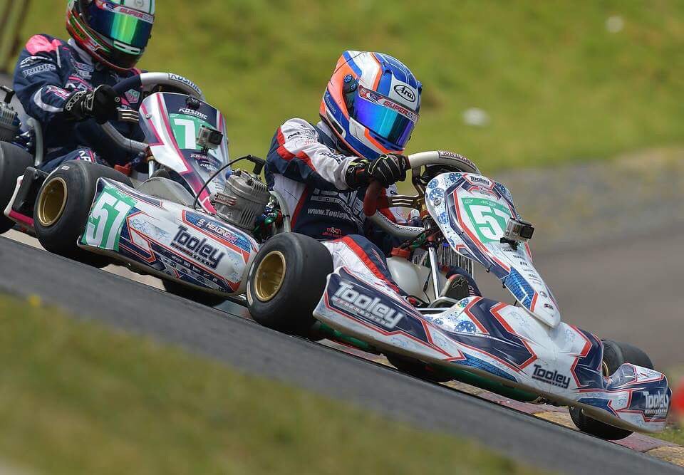 Sam_57_heading's tweet photo. Back from Rowrah after round 4 of @superoneseries finished 9th on points after being fired lap one when in 7th. Thanks to @Kartpix for great pics https://t.co/FDgxyYM84o