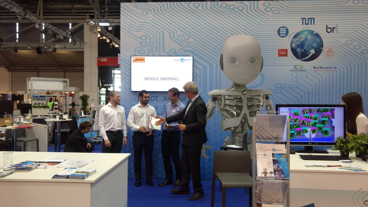 echordplusplus's tweet photo. Congratulations to the winners of the #echordplusplus Best Video Award: MODUL by #ANYbotics . Watch the full video: https://t.co/oKh4ltLoZs https://t.co/kWhKjyjdb2