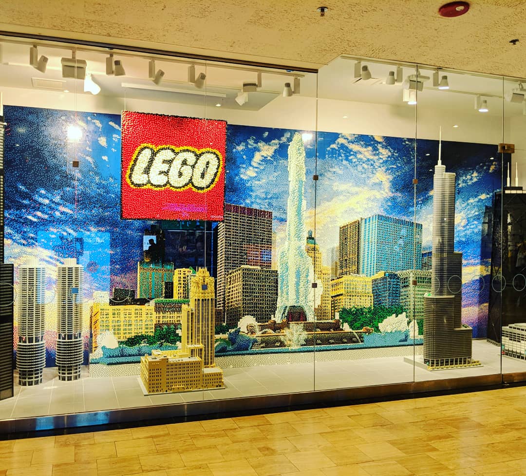 LEGO Store Chicago, Storefront, wiredforlego