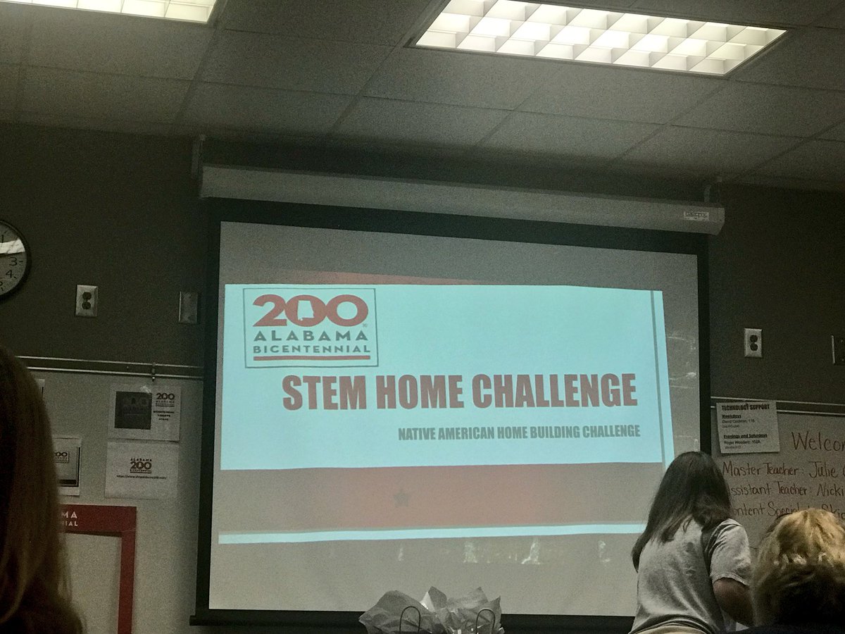 KRQuarles's tweet photo. Native America Home Building Challenge #STEM #SocialStudies #NativeAmericanEducation #AlabamaHistory 
@al200 #Alabama200 #AL200 #AL200Gadsden #HandsOnActivity #Engagement #LifeLongLearner https://t.co/acU4nafAXr