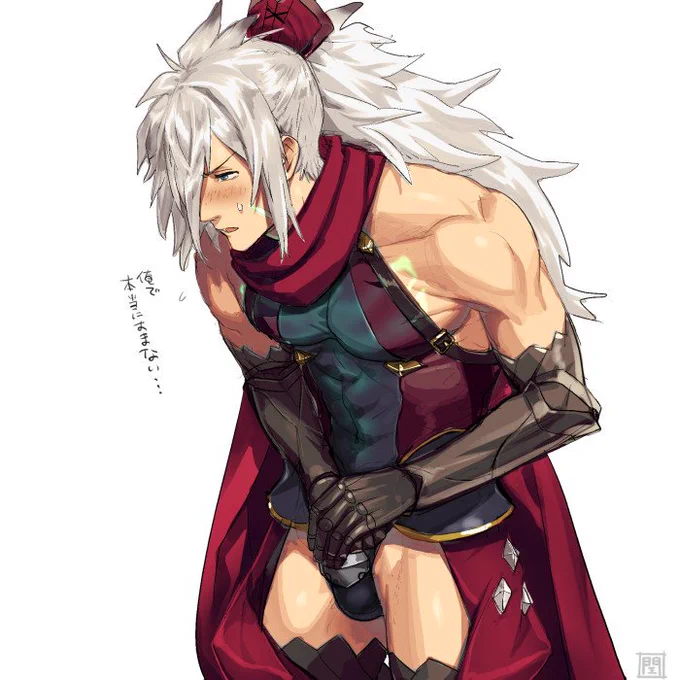 ③ #FGOでマイルームランダム設定にして一番目に来た鯖に二番目に来た鯖の服を着せた絵を描く 