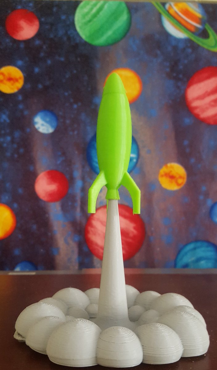StemSau's tweet photo. To infinity and beyond! Loving 3d printing with @NWA3D A5!! See us both in action @isea_stem in October! #saustem https://t.co/OBbbwRxLSF
