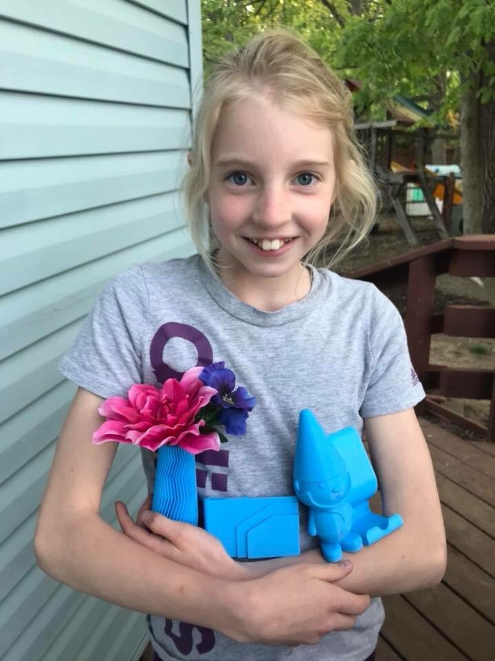 ROBO3D's tweet photo. Time to check back in with our friend Felicity - winner of a #RoboC2 at this year’s @USAScienceFest - to see what she thinks of her prize. Seems like this 10-year-old is having a blast!
#STEM #STEAM #edtech #MyStemKits #science #engineering #winner https://t.co/1aW9hEjmQp