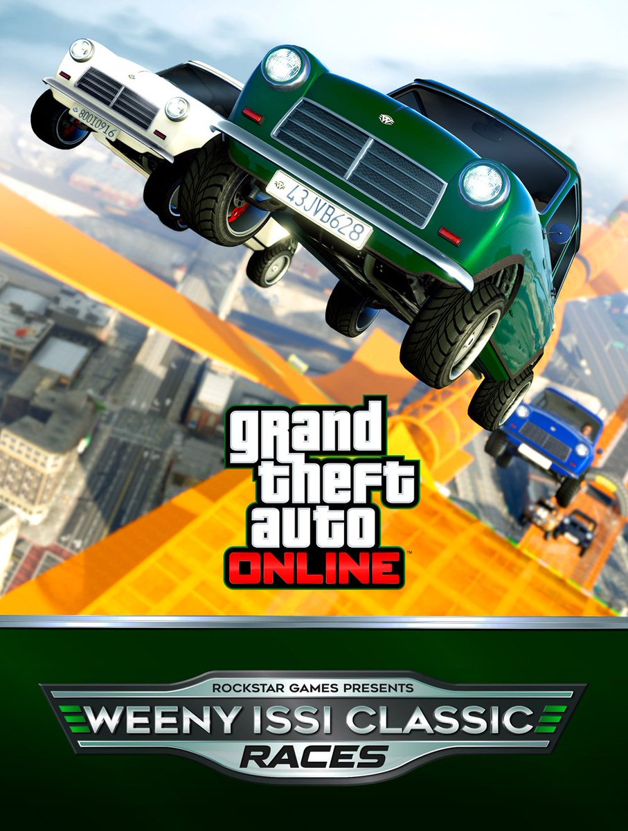 [NEWS] Nuove gare su GTA Online per la Weeny Issi Classic - gta-expert.it/News/1109-Nuov…