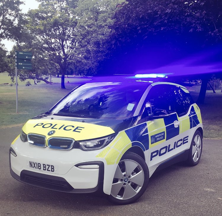 MPSHackney's tweet image. First patrol for the new electric response car in Hackney by #GDTeamC - have you spotted us answering calls around the borough?