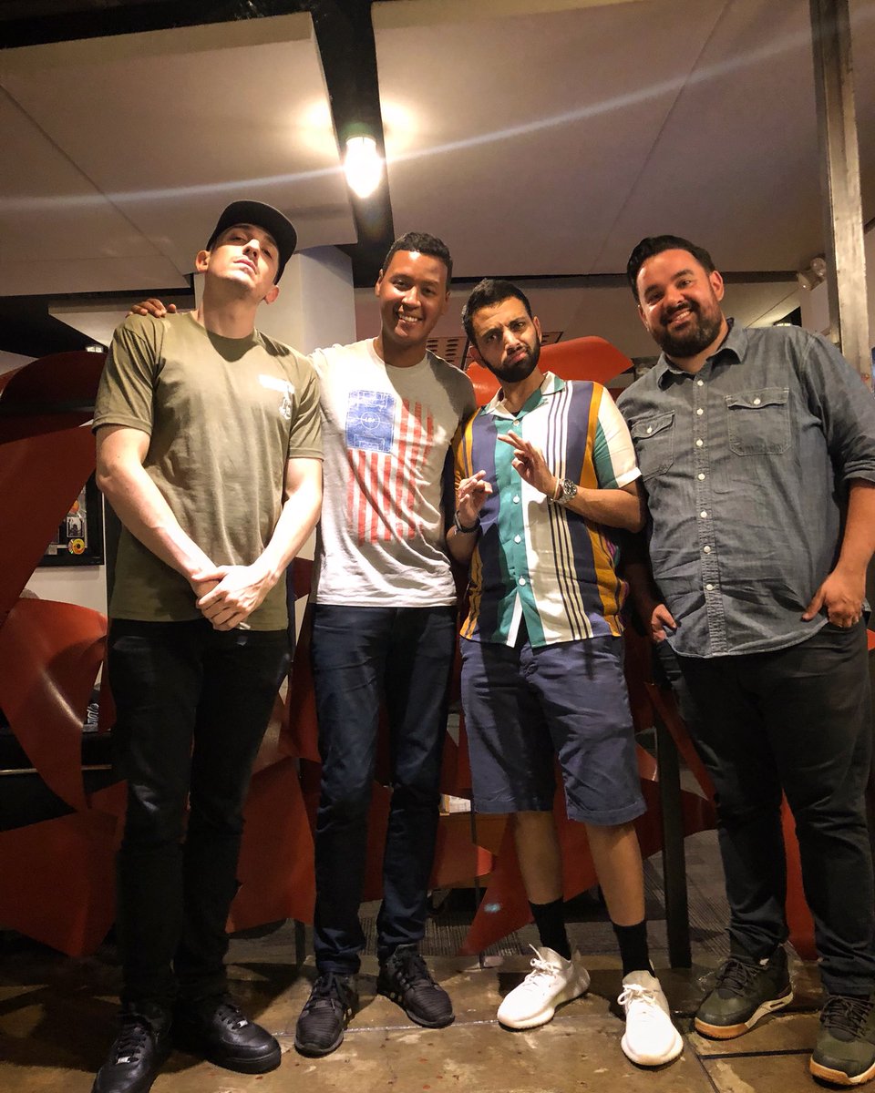 SoccerCooligans's tweet photo. The collab you’ve all been asking for! Check us out on #Flagrant2 podcast with @andrewschulz &amp; @AkaashSingh talking World Cup &amp; @wccomedytour! #NoEasyGoals 

https://t.co/sLQnTxhrnm https://t.co/JfSfvI6R1L