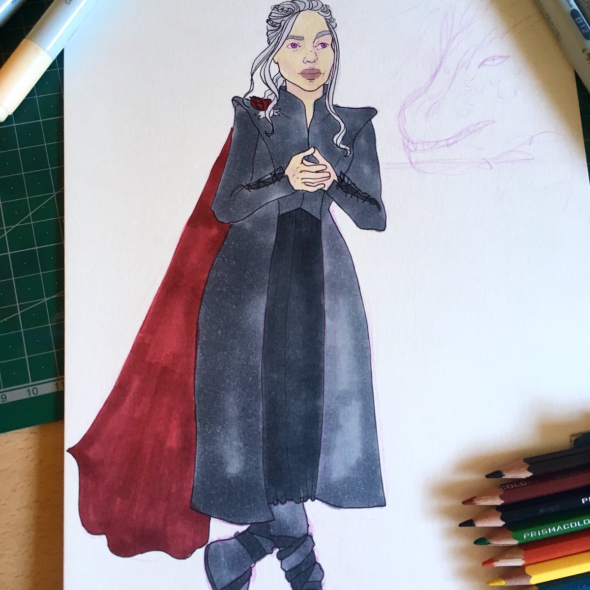 AinhoaADCM's tweet photo. A Dany for a friend
#draw #drawing #sketch #sketchbook #art #artist #instaartist #instaart #dailydrawing #adrawingaday #onepageaday #onepageoneday #onedrawingaday #daenerystargaryen #GameOfThrones #got #asongoficeandfire #aspiaf https://t.co/srosCWXOG0