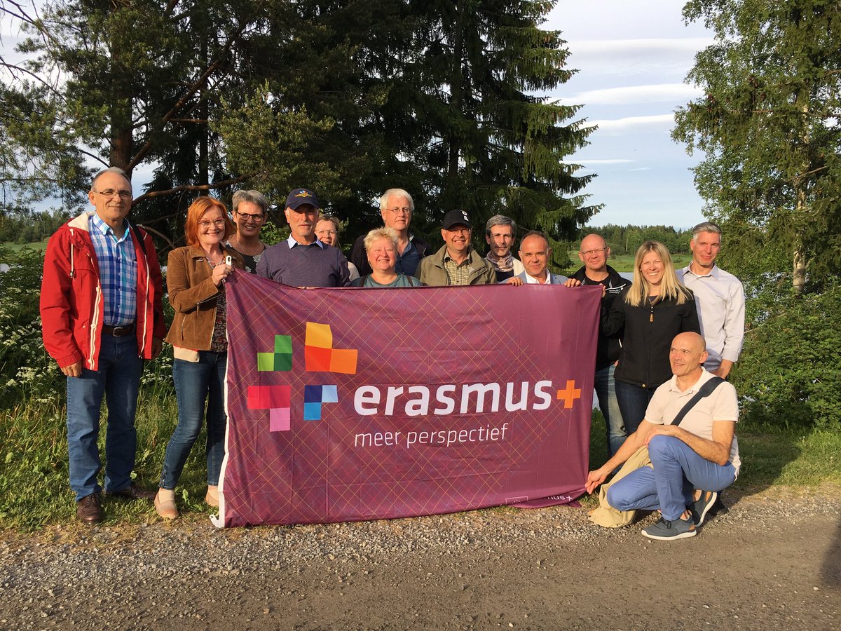 ProjectLOASA's tweet photo. Our final #LOASA #projectmeeting in Finland. Working on the last #IntellectualOutputs, preparing the final report and even discussing a future follow-up. Great #teamwork!
#EUVocationalSkills #ErasmusPlus https://t.co/oZbHl1xo1k