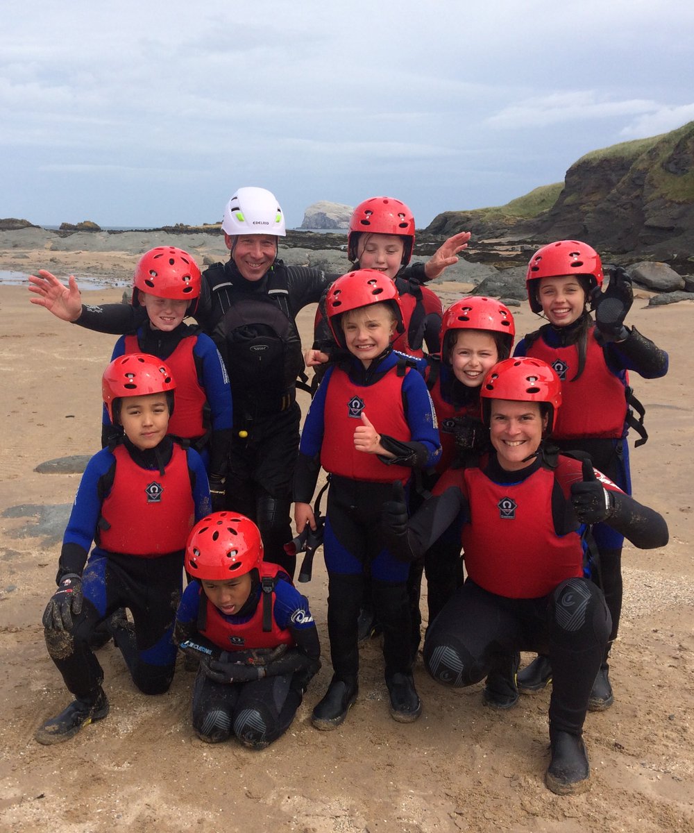 @stdavidsprimary <a href="/outdoormgfl/">outdoormgfl</a> Another fantastic #outdoorlearning  coasteering day with P6. Lots of achievement #resilience building over this school year. Well done all of you. It’s been amazing to help you learn. Hope you can find new ways to develop OL next year <a href="/mideduteam/">Midlothian Education</a>