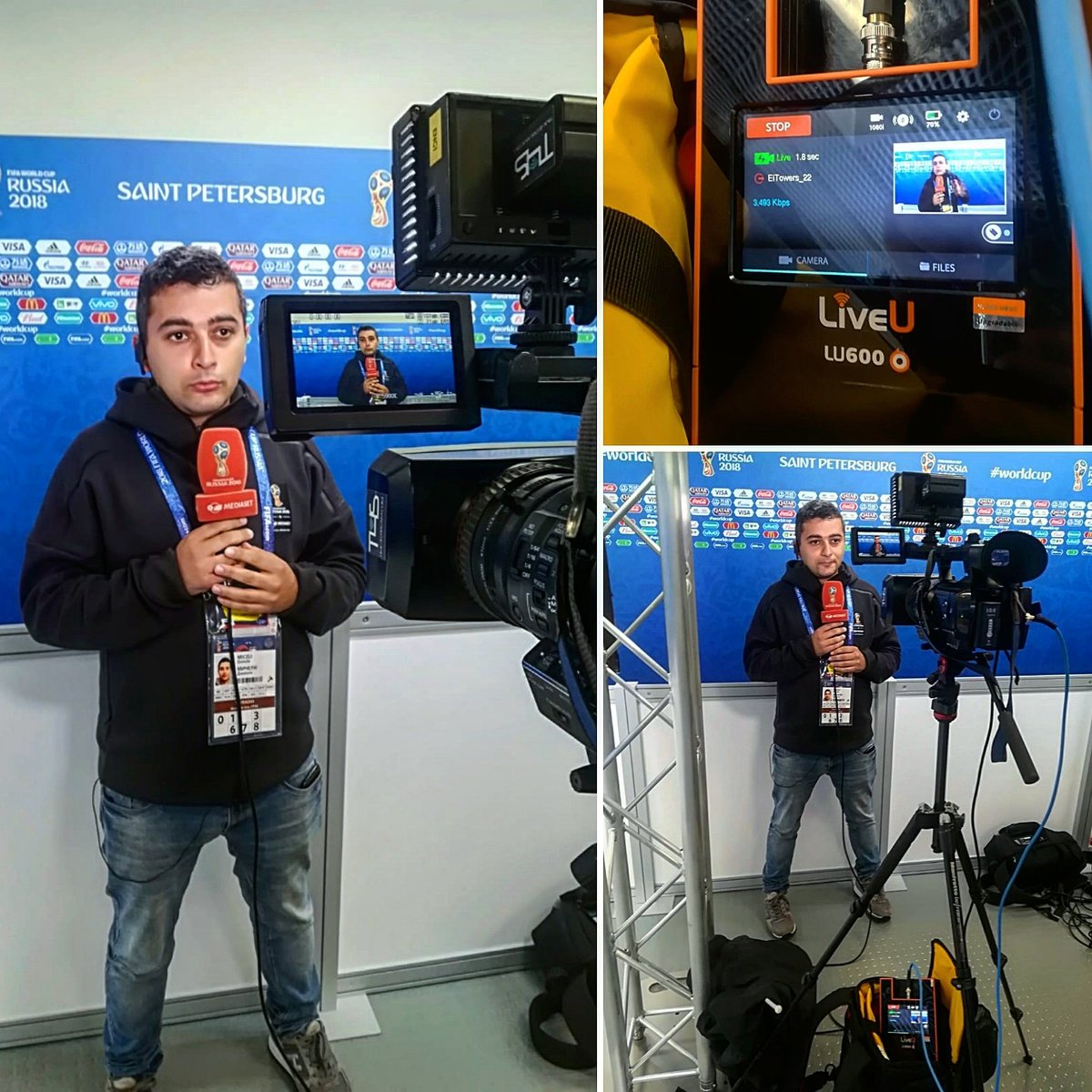 Time4Stream's tweet photo. Zenit Arena
Saint Petersburg (Russia)
Live News
FIFA World Cup 2018
19.06.2018
#time4stream
#russia2018
#mondialimediaset
#mondiali2018
#mondiali
#fifaworldcup
#mediaset
#premiumsporthd
#SaintPetersburg
#livetv
#broadcast
#liveutv
#liveu
#liveu600
#uplink https://t.co/wUT6zJ4nvW