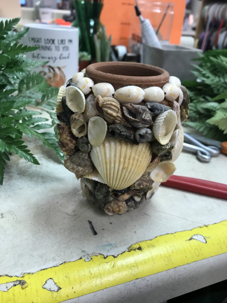 amymercury's tweet photo. @portlandia shell art is never over. https://t.co/KacDrnXema