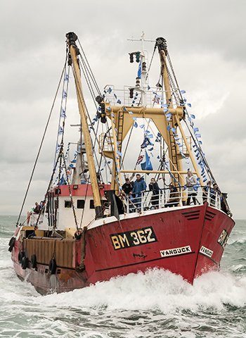 TrawlerImages's tweet image. Van Djick - Brixham trawler race 2018