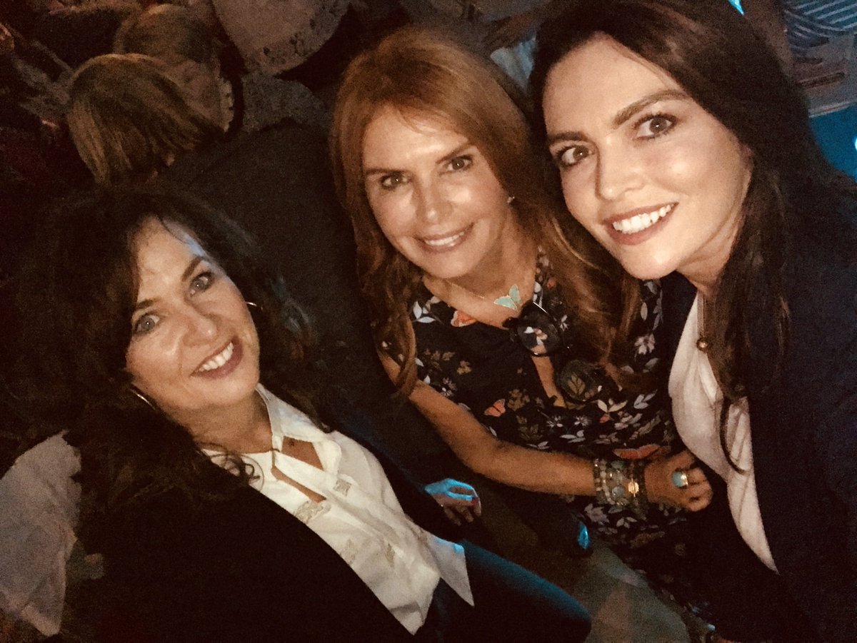 deirdreheenan's tweet photo. Packed @PlayhouseDerry to hear @RealRomaDowney read from ‘Box of Butterflies’. Not a dry eye in the house. #yellowflannelsheets @ghuttonofficial https://t.co/vfVGaV8gt3