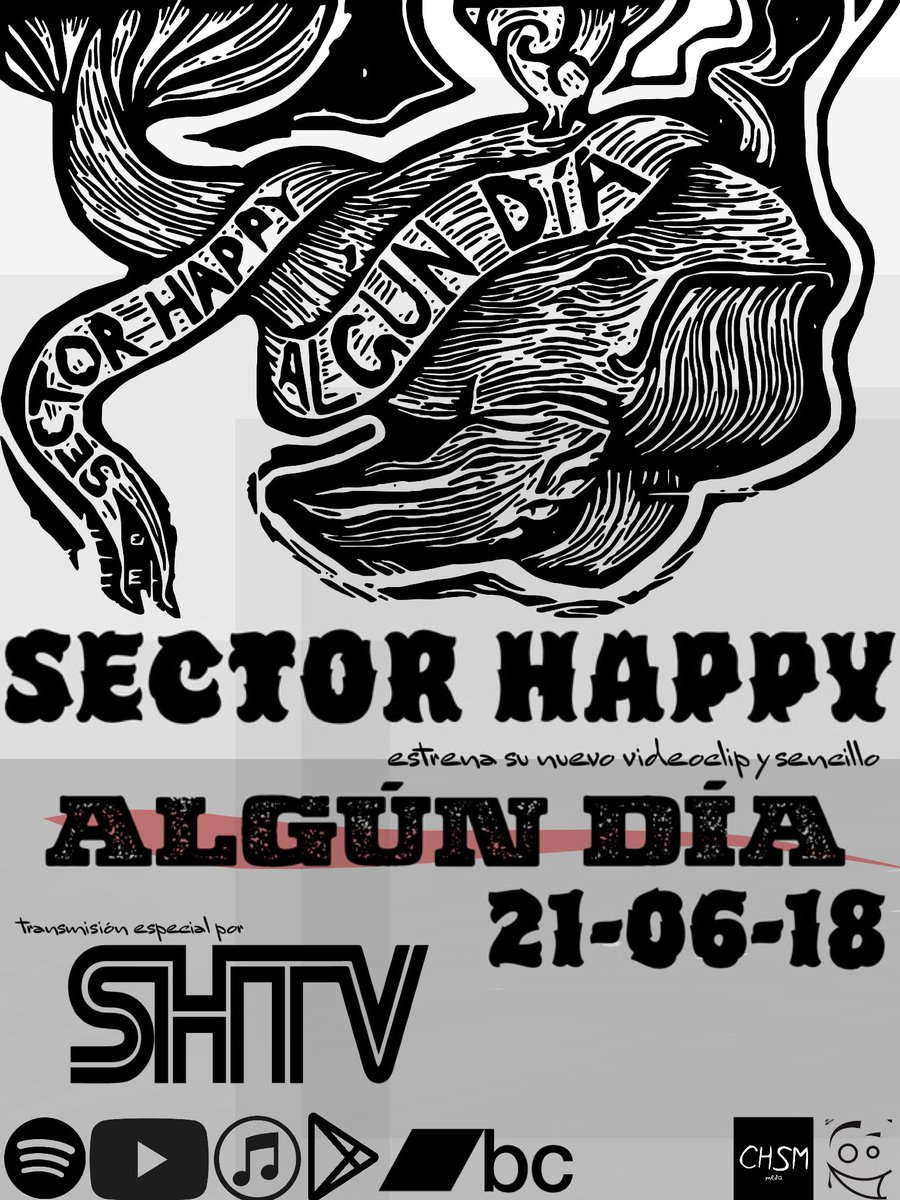 Sector_Happy's tweet photo. •Algún Día• nuevo sencillo y videoclip jueves 21junio 2018 #ska #punk #mexico #new #music #shtv #stayhappy #art https://t.co/nbFIQAe6fh