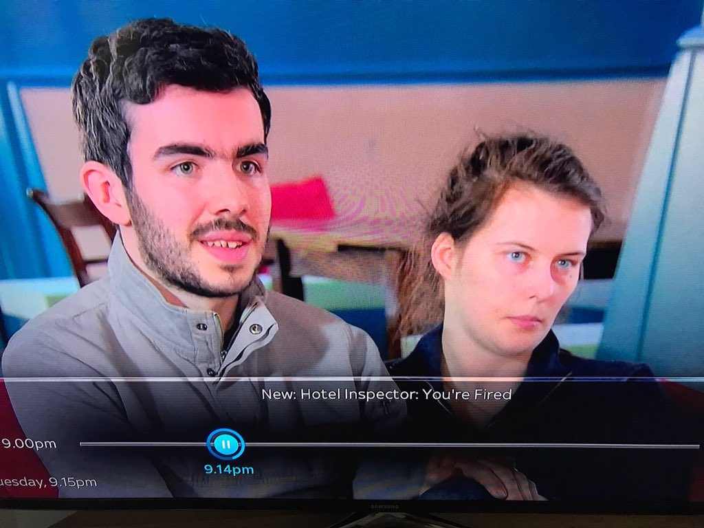 ChrisSwainson95's tweet photo. Enjoyed my appearance on #HotelInspector tonight. 

(Photo courtesy of @SiVogt ) https://t.co/RlXnxcmIlP