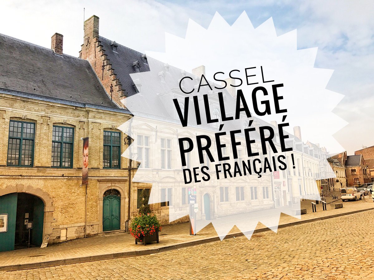 Cassel devient le village préféré des Français ! 🥇🎉

Une reconnaissance nationale pour ce lieu SUPERBE ! Une grande fierté pour le Nord ! #VillagePrefere