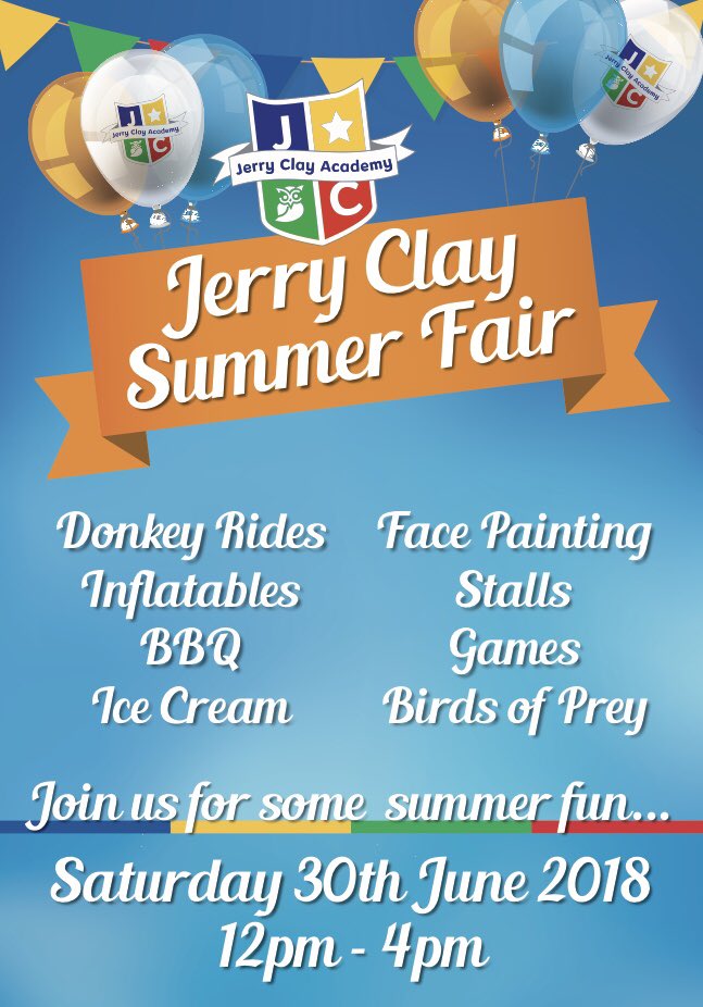 JCAWakefield's tweet photo. The @jca_pta Summer Fair is not far away. The weather is looking promising #JCASummerFair #30thJune https://t.co/s8INuungT5