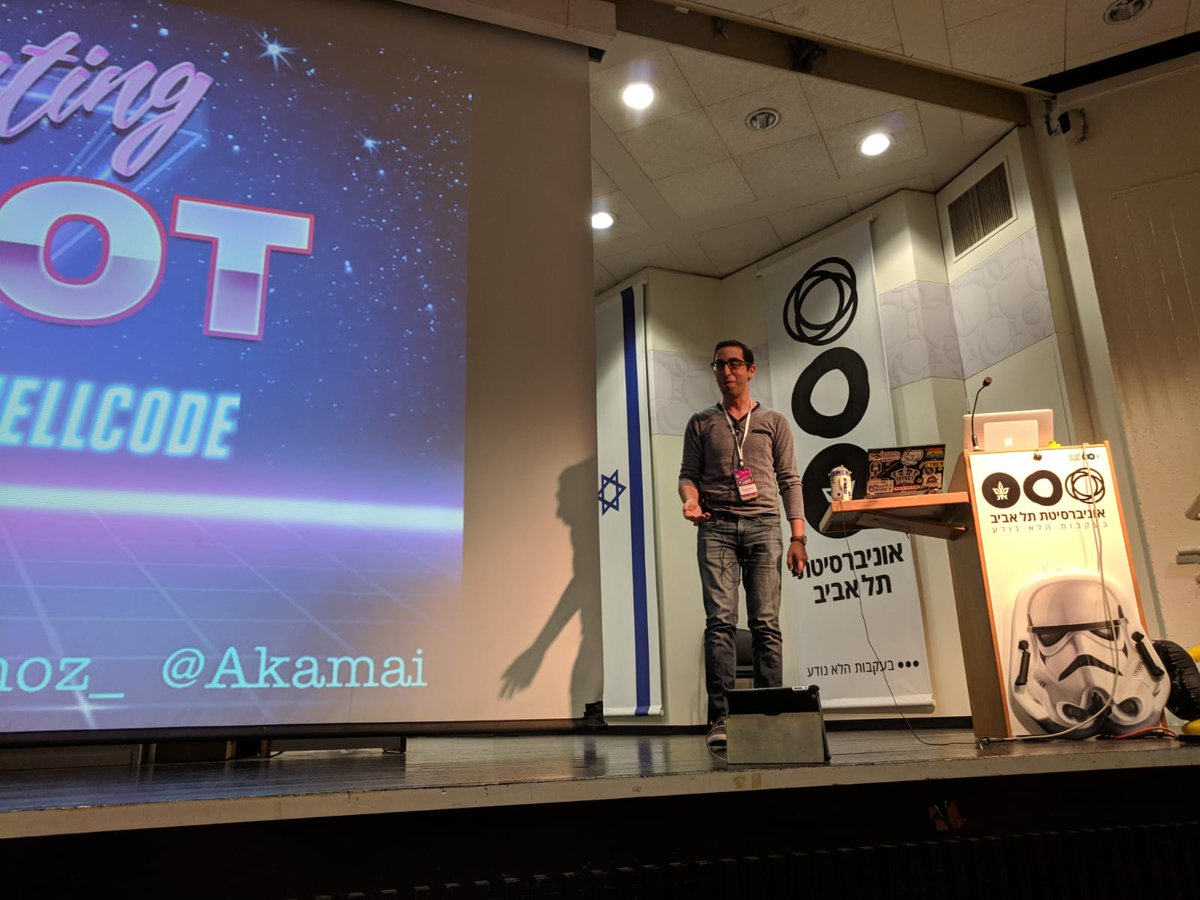 dalmoz_'s tweet photo. Wow, what a day. Thanks @BsidesTLV you are the best. Great vibes and feedback made it for me. I need to rest now, uploading everything tomorrow. #pipiot https://t.co/7Pv9RLkoGs